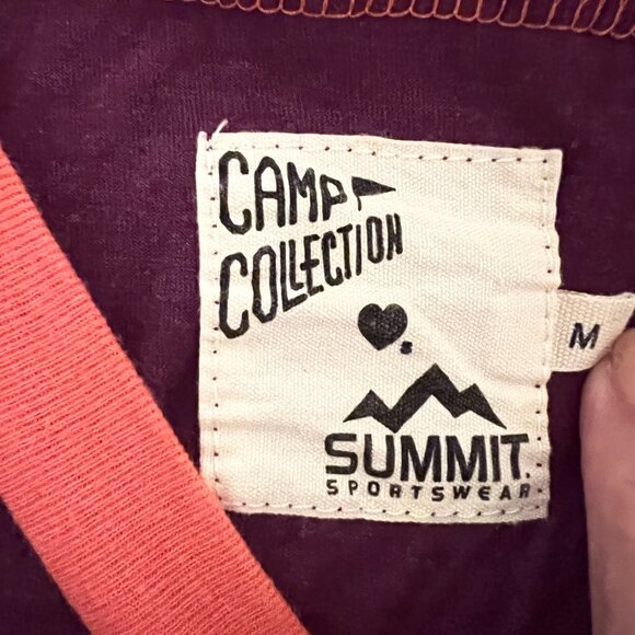 CAMP COLLECTION Purple and Off-White Clemson Tee - Picture 4 of 4